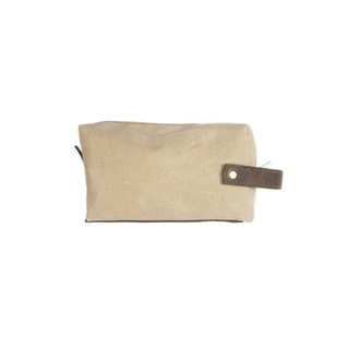 High Line Canvas Pouch (Large, Sand) by Rustico
