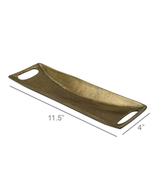 Dash Brass Rectangular Tray (Small)
