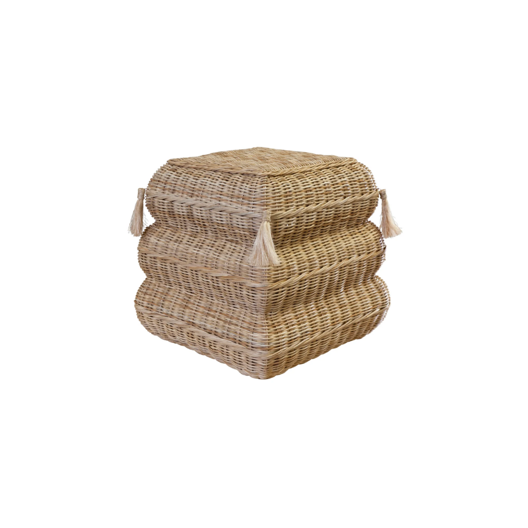 Folly Tasseled Stool - Thumbnail 2