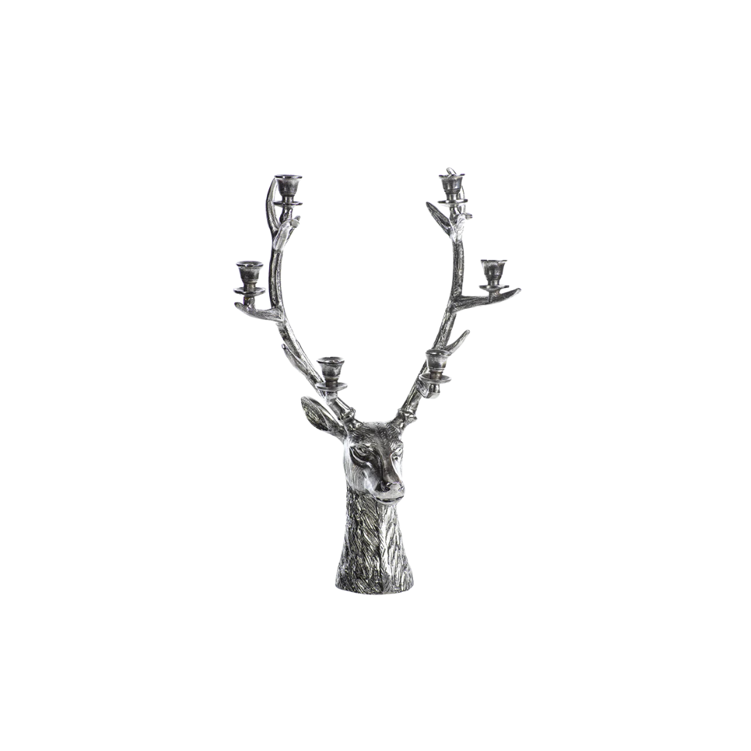 Stag Head 6-Tier Candleholder - Thumbnail 5