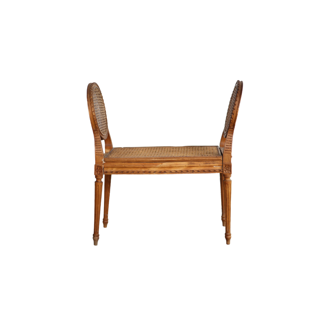 1900s Louis XVI Style Bench