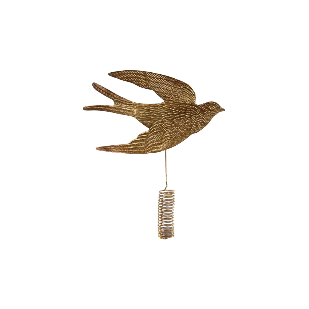Gilded Swallow Tree Topper