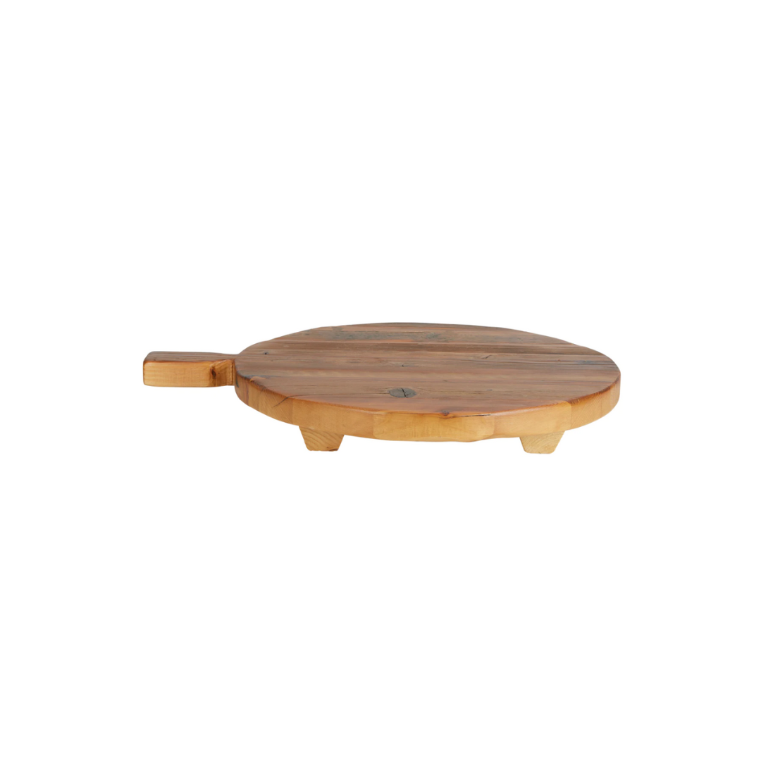 Classic Oversized Round Footed Board