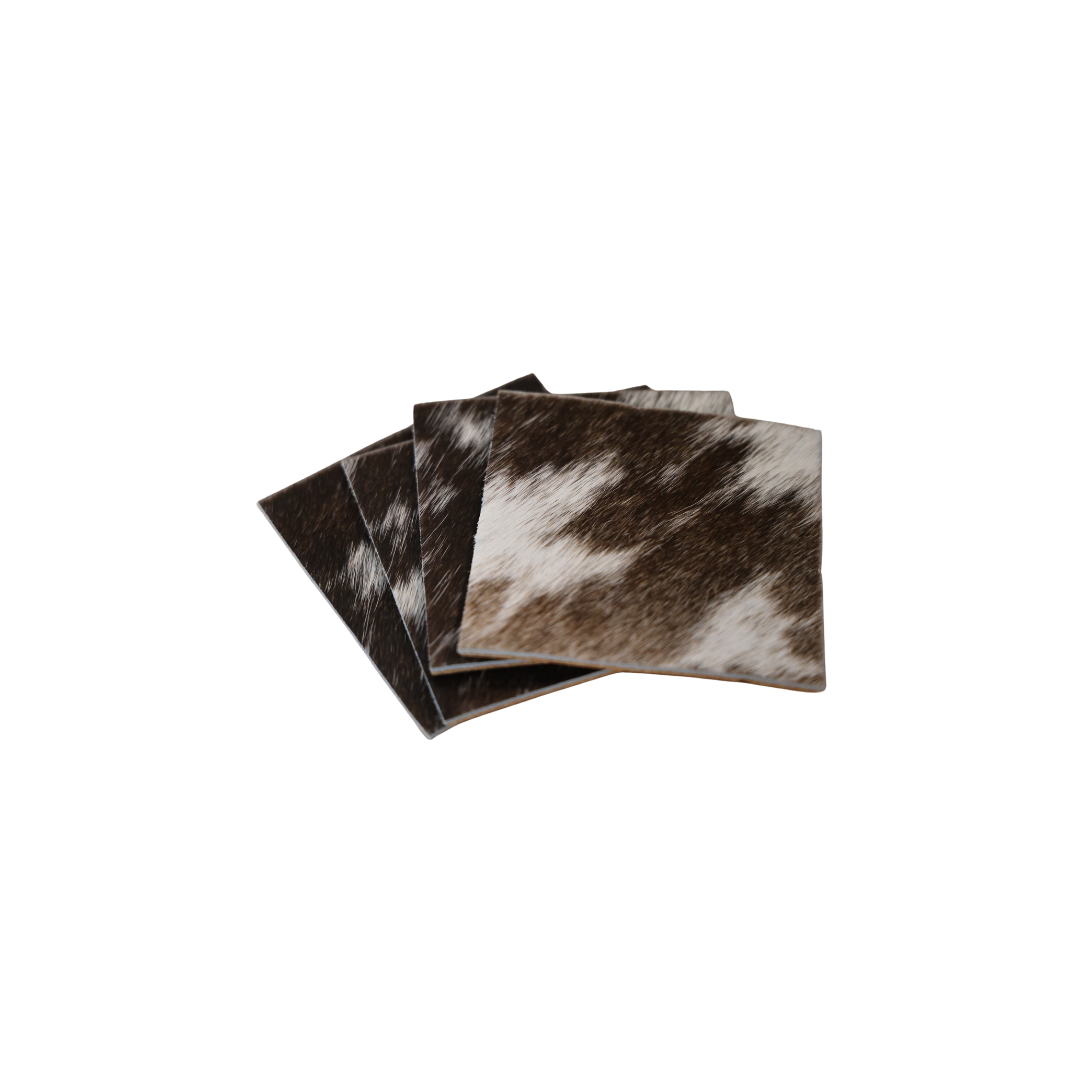 Light Hide Coasters (Set of 4) - Default Title - Christopher Collection