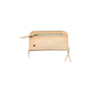 Harbor Zip Around Wallet (Natural) by Rustico

