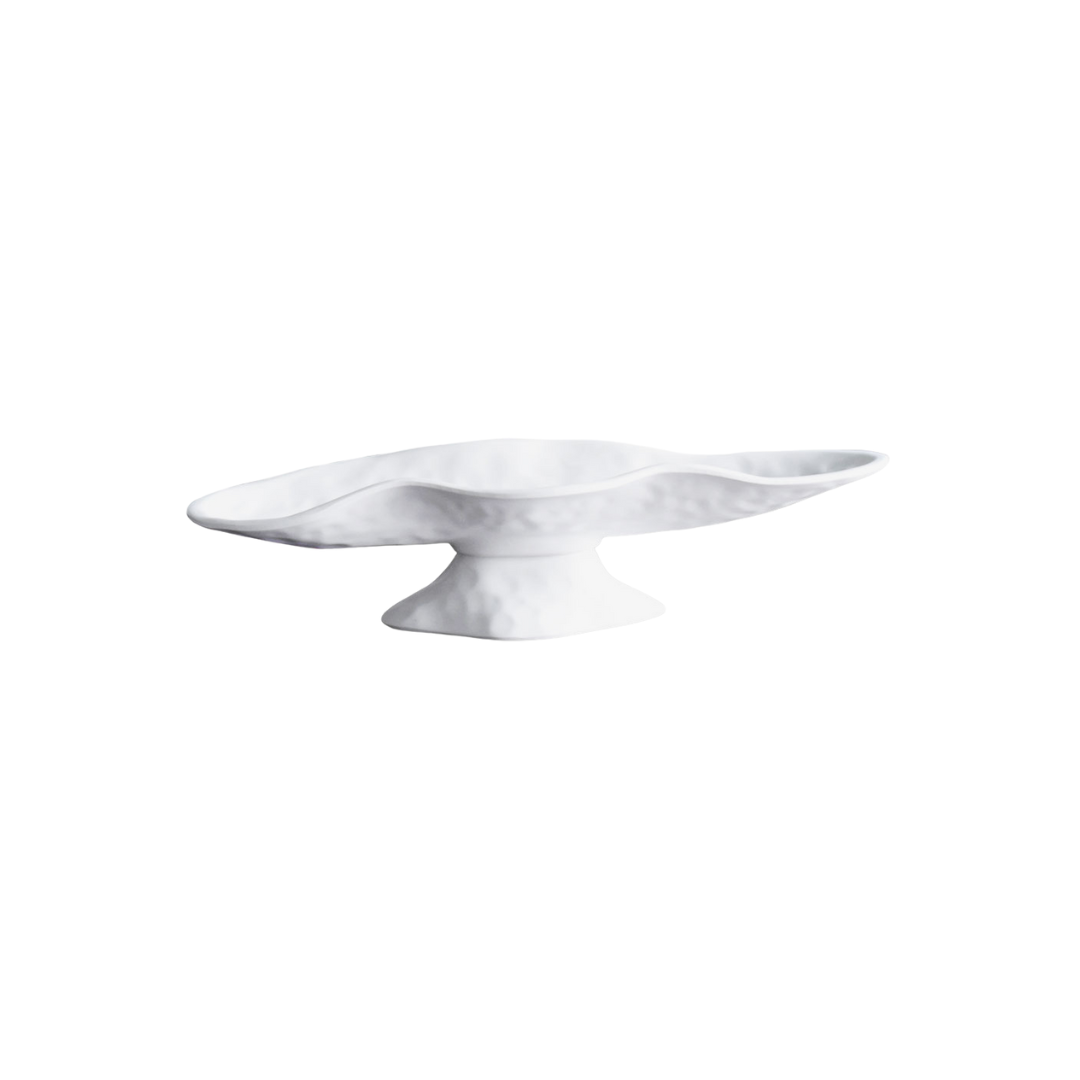 Vida Nube Small Oval Pedestal Cracker Tray