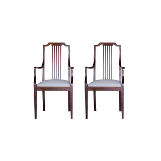 1900 English Arm Chairs (Set of 2)

