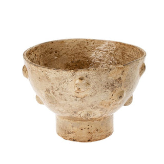 Curio Paper Mache Polka Vase
