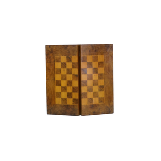 1800 Italian Wooden Chess & Backgammon Set
