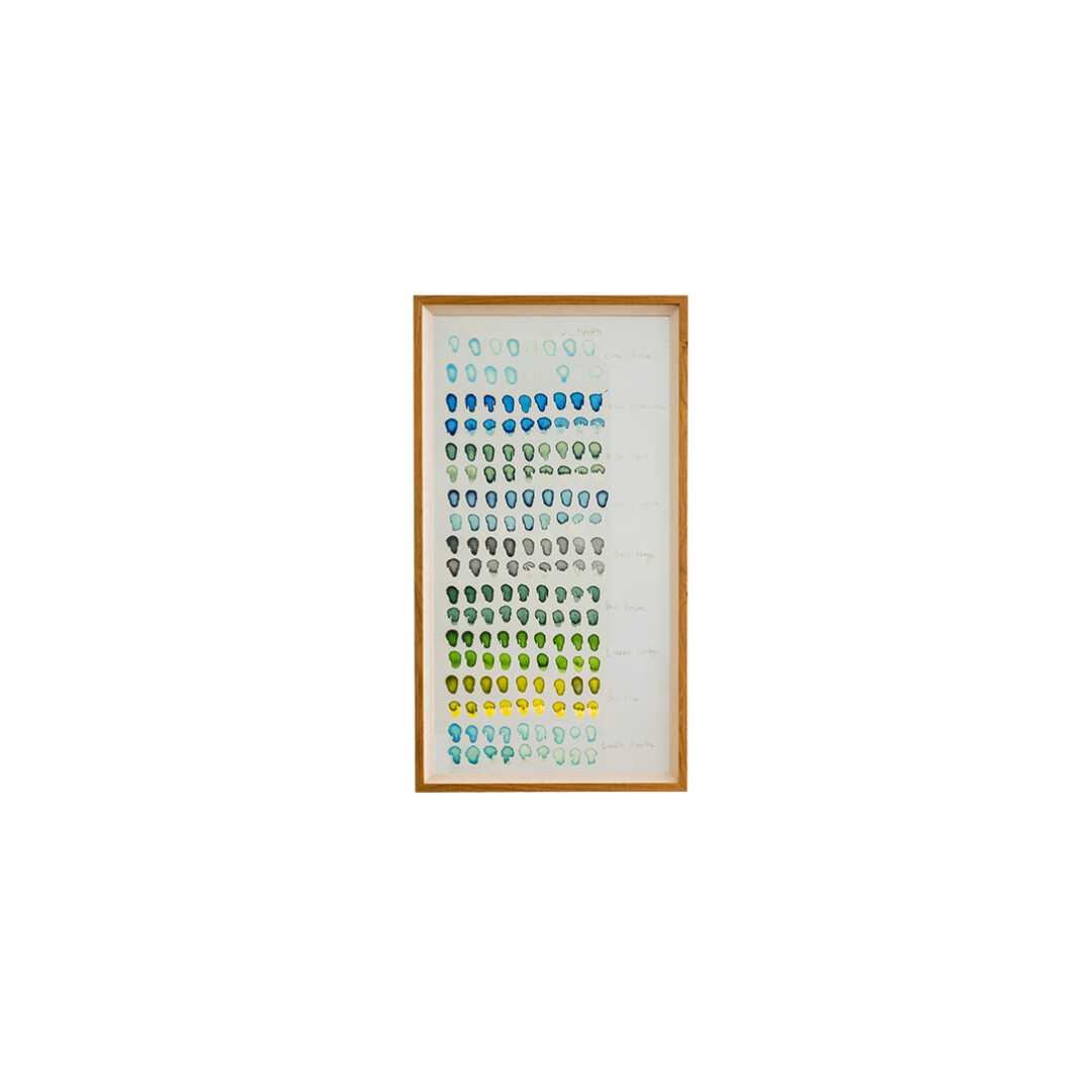 Artist's Color Swatches (Blues) - Christopher Collection