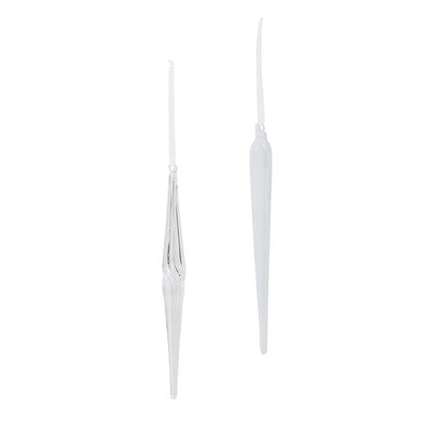 Blown Glass Icicle (Medium) - Thumbnail 2
