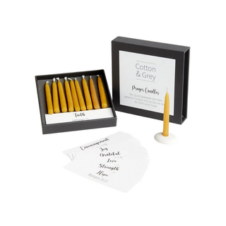 Prayer Candles with Scripture Cards
