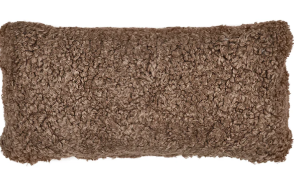 New Zealand Curly Sheepskin Pillow