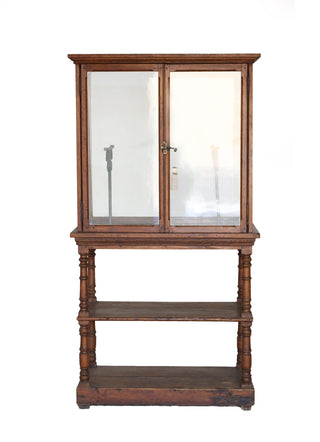 19th Century Wood and Glass Display Case
