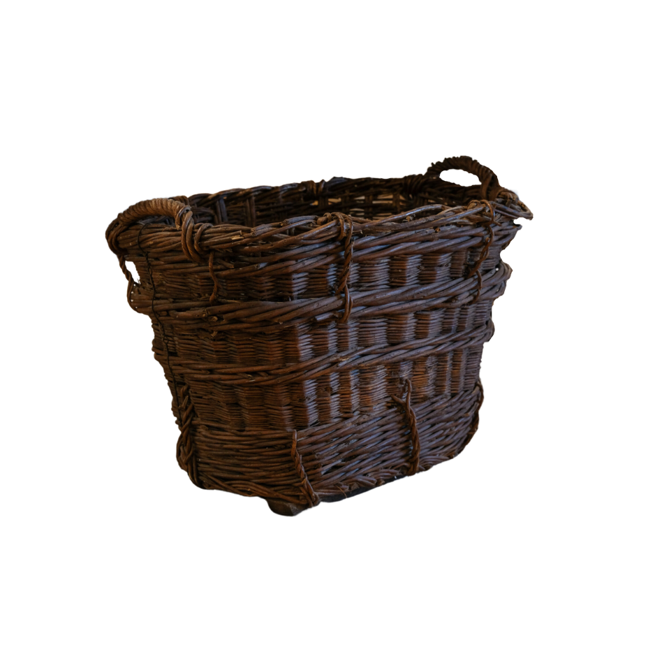 Large French Gathering Basket