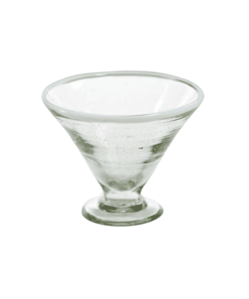 SOB White Rim Margarita Glass