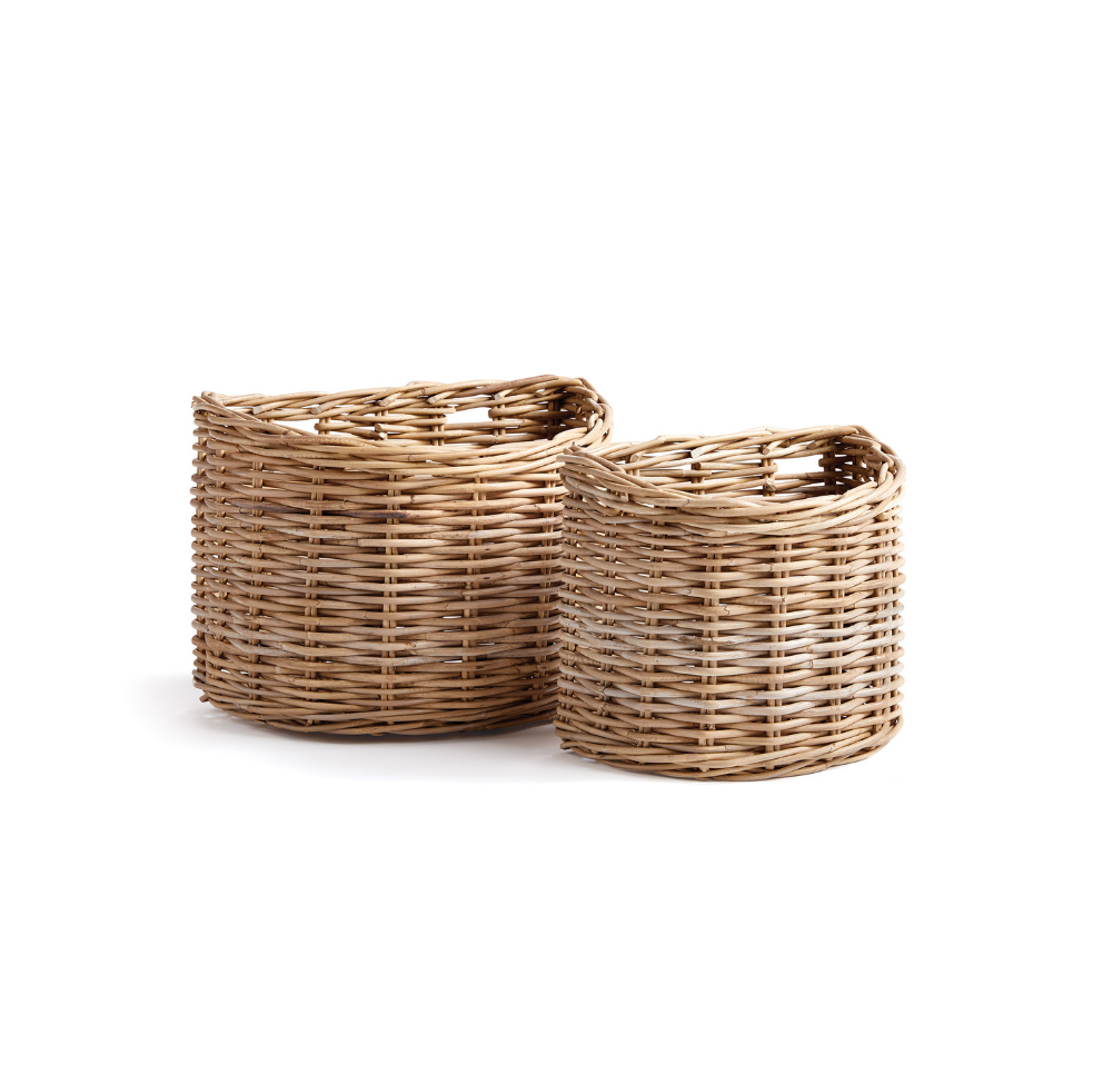Demilune Baskets (Set of 2)