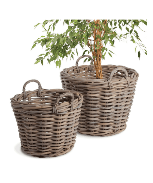 Normandy Tree Baskets (Set of 2)