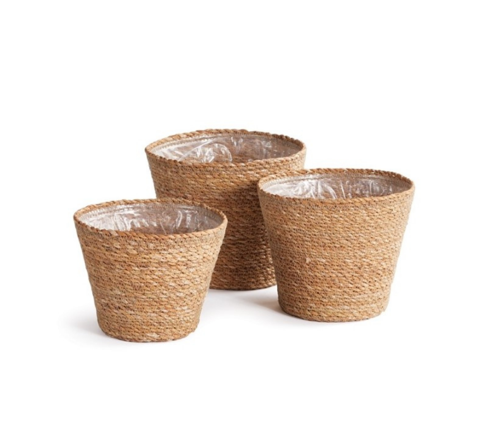 Seagrass Tapered Baskets (Set of 3)